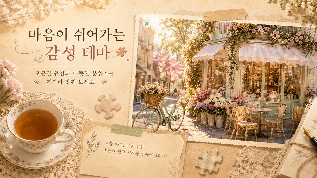 감성 테마