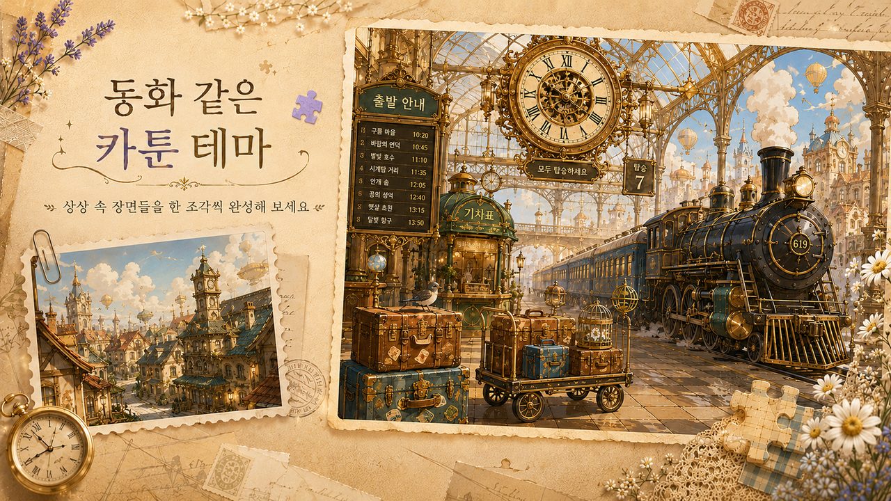 카툰 테마